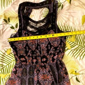 Free People Lace Floral Maxi Dress
